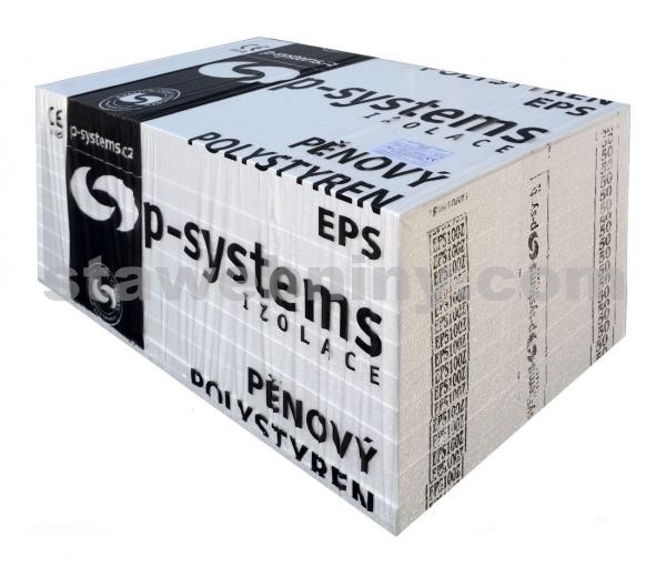 Polystyren P-SYSTEMS EPS 100 tl. 200mm, podlahový, střešní