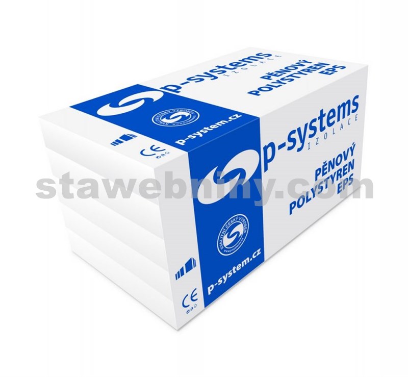 Polystyren P-SYSTEMS EPS 200 tl. 150mm, podlahový, střešní