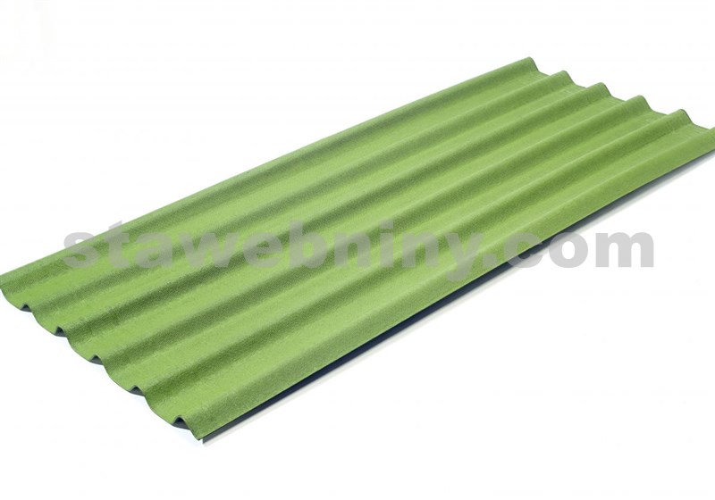 ONDULINE Asfaltová deska taškového tvaru EASYFIX INTENSE 200/81cm - zelená