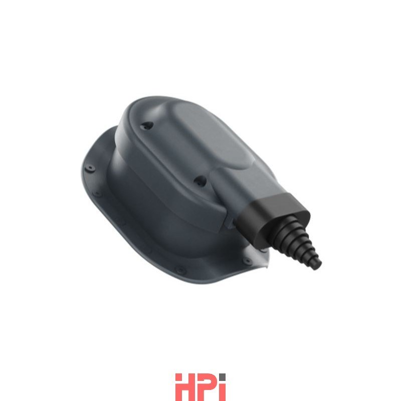 HPI Solární prostup - set nízký profil - pro plech. tvarované krytiny - antracit