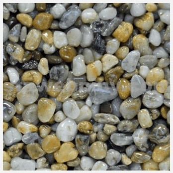 DEN BRAVEN Kamenný koberec PerfectSTONE - říční kamínky pytel 25kg Oblý 4-8mm