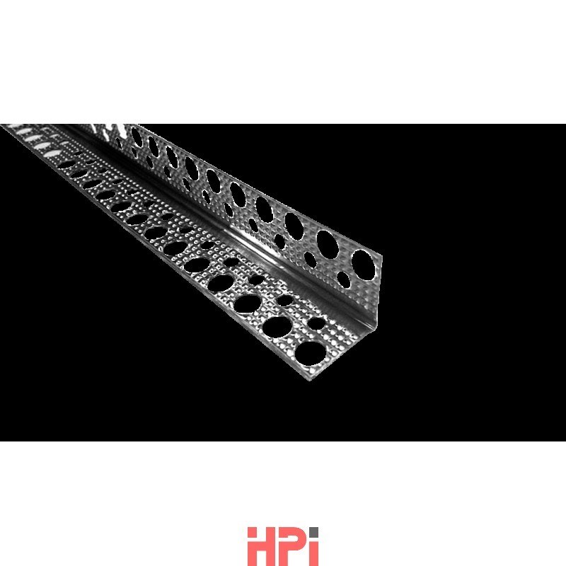 HPI Lišta na ochranu rohů vrubovaná - hliník lesklý s úhlem 90st. - 2,5m