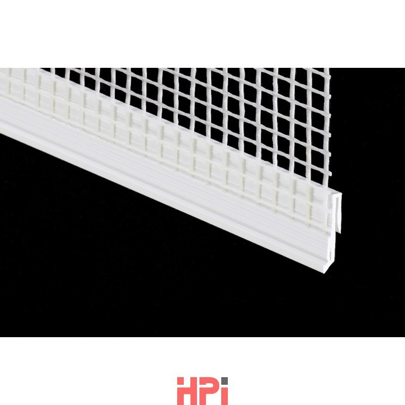HPI Okapnice s tkaninou UNI 3 pro hliníkovou soklovou lištu d. 2,5bm, přesah tkaniny 100mm