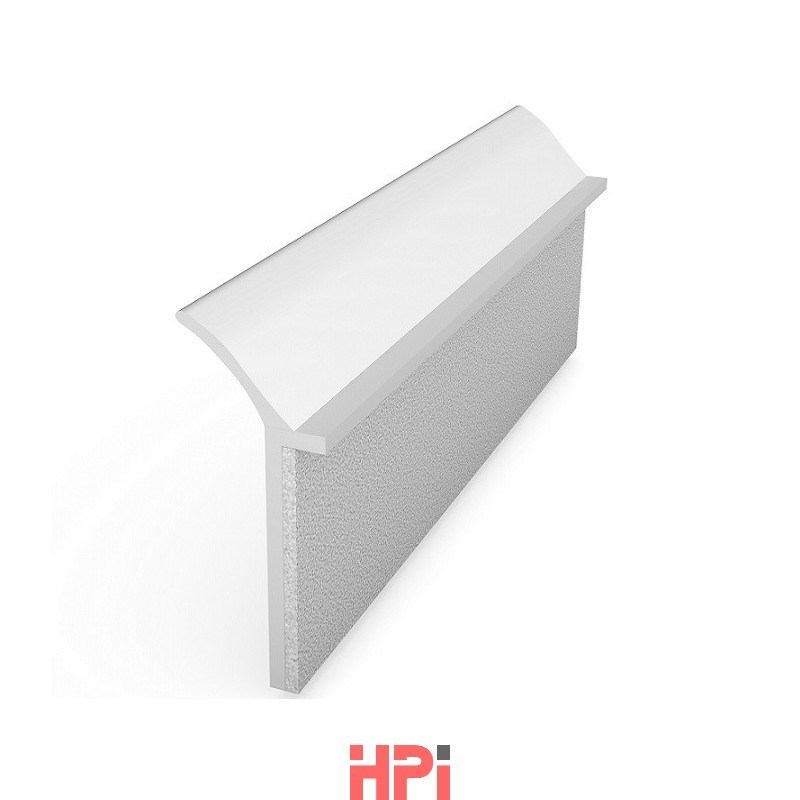 HPI Parapetní těsnící lišta pro optické připojení kamenného parapetu bílá