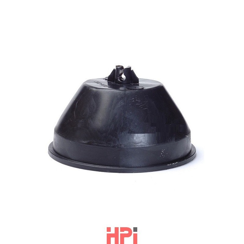 HPI Podpěra pro vedení pro ploché střechy - BETON/PVC kulatá