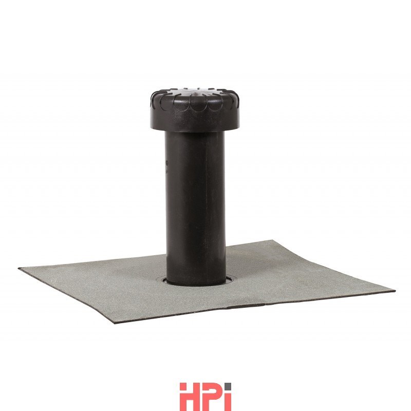 HPI Větrací komínek do ploché střechy FLAVENT® PVC s bitumenovým límcem DN 75mm