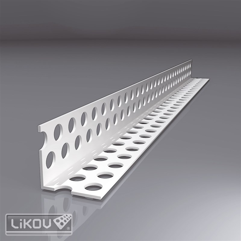 LIKOV Lišta PVC rohová G-L PVC 22/22mm, délka 2,5m