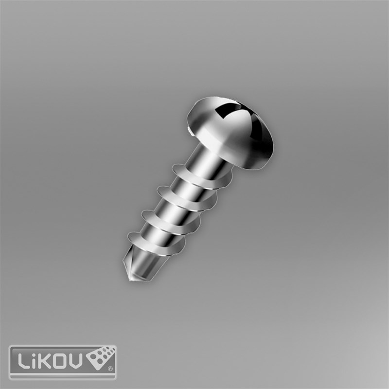 LIKOV TEX Profifix s půlkulatou hlavou - SDK vrut 3,5/9,5mm, 1000ks/bal