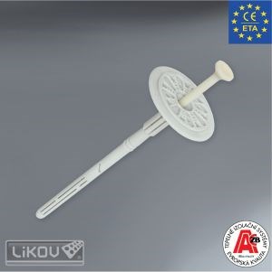 LIKOV Fasádní hmoždinka WKRET-MET ® - FIXPLUG 8 s plastovým trnem délka 150mm