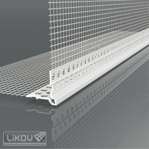LIKOV LK-VH PVC 100 lišta rohová s viditelnou hranou se sklovláknitou tkaninou délka 2,5m