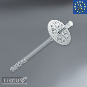 LIKOV Fasádní hmoždinka WKRET-MET ® - LMX 10 s kovovým trnem délka 70mm