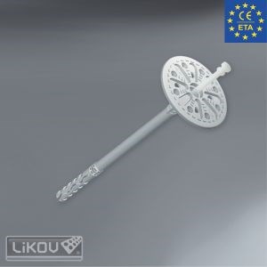 LIKOV Fasádní hmoždinka WKRET-MET ® - LTX 8 s plastovým trnem délka 95mm