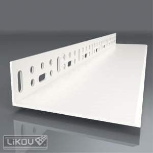 LIKOV LW-Z20 lišta soklová PVC délka 2m, š. 100mm