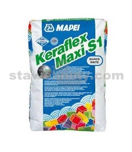 MAPEI KERAFLEX MAXI S1 bílá - Cementové deform. lepidlo s velmi dobrými vlastnostmi 25kg