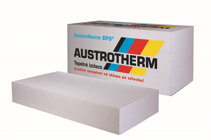 Polystyren AUSTROTHERM EPS® 200 tl. 100mm, podlahový, střešní