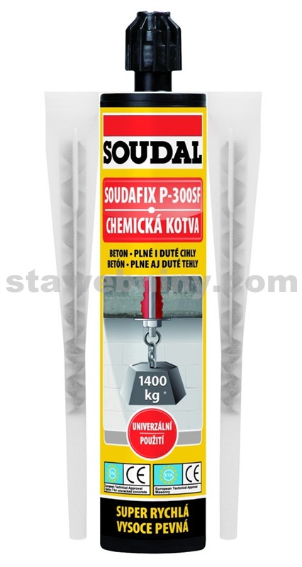 SOUDAL Chemická kotva SOUDAFIX P-300 SF 300ml