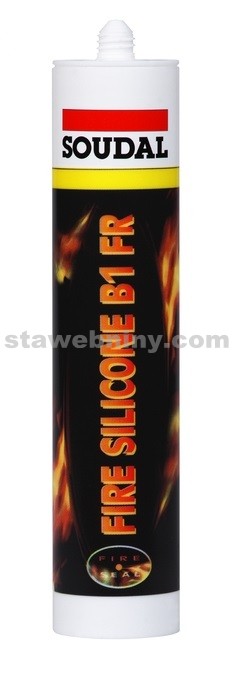 SOUDAL Fire Silicone B1 FR bílý 310ml