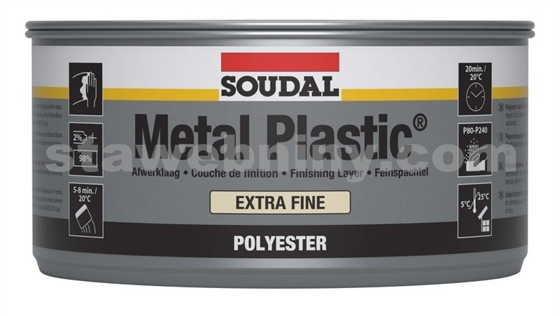 SOUDAL Metal plastic extra fine 1kg