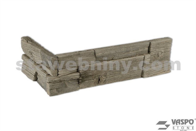 VASPO STONE - Obkladový kámen Decorstone Dřevo dub - rohový prvek