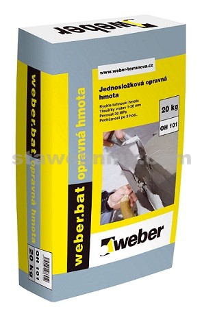 WEBER Weberbat opravná hmota 1-20mm 5kg