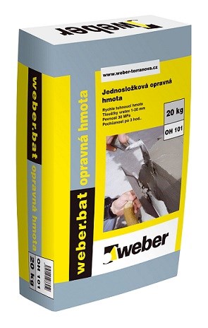 WEBER Weberbat opravná hmota 1-20mm 5kg