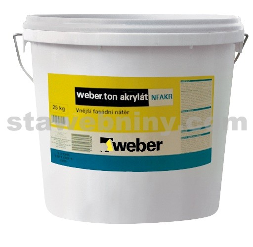 WEBER WeberTon akrylát - fasádní nátěr 5kg