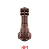 HPI Odvětrávací set prům.125/110 - nízký profil - pro plech.tvarované krytiny - hnědý