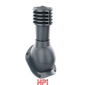 HPI Odvětrávací set prům.125/110mm-nejvyšší profil-pro plech. tvarované krytiny - antracit