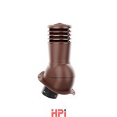 HPI Odvětrávací set prům. 150mm - nízký profil - pro plech.tvarované krytiny - hnědý