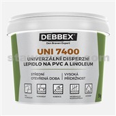 DEN BRAVEN Univerzální disperzní lepidlo na PVC a linoleum UNI 7400 DEBBEX 1kg