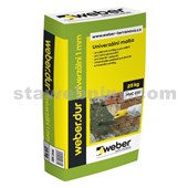 WEBER  Weberdur univerzální 1mm - univerzální malta a omítka 1mm, 5MPa 25kg