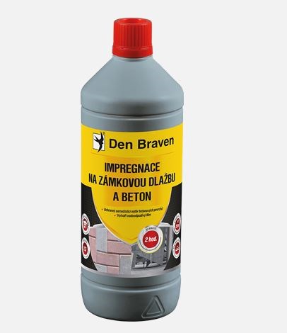 DEN BRAVEN Impregnace na zámkovou dlažbu a beton 5l