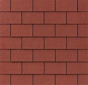 IKO tradiční šindele ARMOURGLASS PLUS 4 tabulový 10 - Cihlově Červená