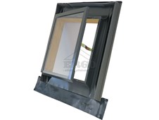 ERGO Střešní vikýř 60×60 – univerzální s otevíráním do boku - antracit ERGO Střešní vikýř 60×60 – univerzální s otevíráním do boku - antracit