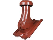 ERGO Odvětrávací komplet pro BETONPRES, BRAMAC CLASSIC, KM BETA, BESK - červenohnědá