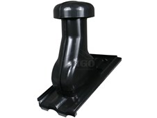 ERGO Odvětrávací komplet pro TONDACH FRANCOUZSKÁ 12, HRANICE 11, UNIVERZÁL 12 - černý