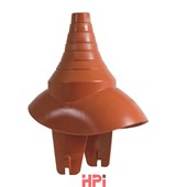 HPI Venduct anténní průchodka pro prostup prům. 125mm - červená