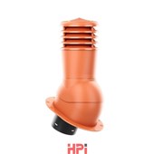 HPI Odvětrávací set prům. 150mm pro šindel a rovné plech. krytiny - cihlově červená