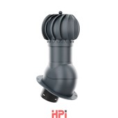 HPI Rotační odvětr. set prům.150mm - pro šindel a rovné plechové krytiny - antracit