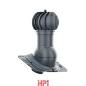 HPI Rotační odvětr.set prům.150mm - univerzální - pro trapézové krytiny - antracit