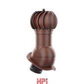 HPI Rotační odvětr.set prům.150mm-nejvyšší profil - pro plech.tvarované krytiny - hnědá