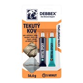 DEN BRAVEN Tekutý kov světle černý 56,6g