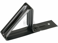 ERGO Protisněhový hák A-150 – LESKLÝ pro plechové střešní krytiny - černá-lesk