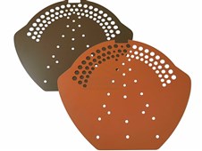 ERGO Uzávěra hřebene – HLINÍKOVÁ - cihl.červená/tm.hnědá (oboustranné použití)