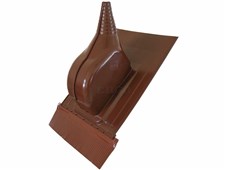 ERGO Anténní komplet UNIVERZÁLNÍ pro pálené i betonové krytiny - červenohnědá