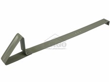 ERGO Protisněh. hák B-520 – MATNÝ – pro šablony na koso, šablony obdélníkové - světle šedá