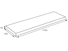 BEST BAZÉNOVÝ LEM přímý s přesahem 50/1000/300mm colormix brilant