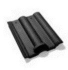 BESK SUPER lesklá Taška sněhová černá