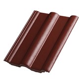 BESK SUPER lesklá Taška základní červenohnědá