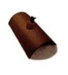 BESK SUPER lesklá Hřebenáč hromosvodu - pozink tmavě hnědá